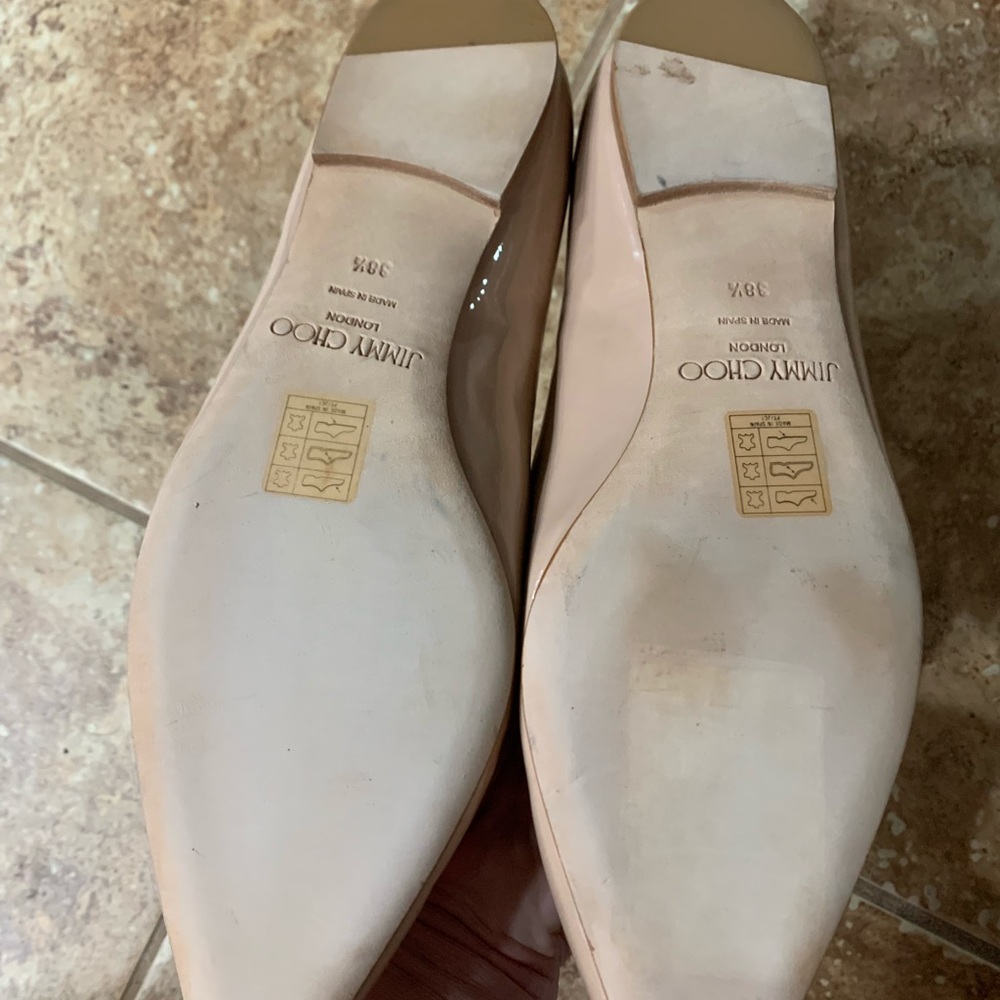 Jimmy Choo Attila Patent Pointed Flat - image 6